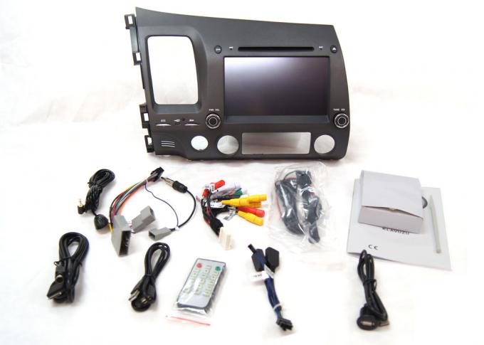 Civic Side Side Honda Navigation System OS Android DVD Player Dual Zone BT TV iPod 3G WIFI