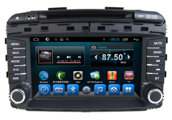 Cina In Dash Car Multimedia System Auto DVD Player GPS Android Quad Core Sorento 2015 pemasok