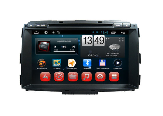 Cina Android In Car Stereo System Carnival Kia DVD Players Quad Core A7 pemasok