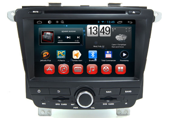 Cina Quad Core TV Player Roewe 350 Car Dvd GPS Navigation Wifi Bluetooth Andorid pemasok