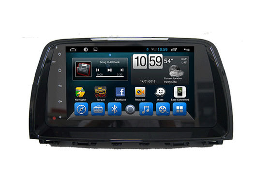 Cina Android 2 Din Car Dvd Car Gps Navigation For Mazda 6 Quad Core RDS Radio pemasok