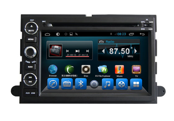 Cina Android Car Multimedia GPS FORD DVD Player For Explorer Expedition Mustang Fusion pemasok