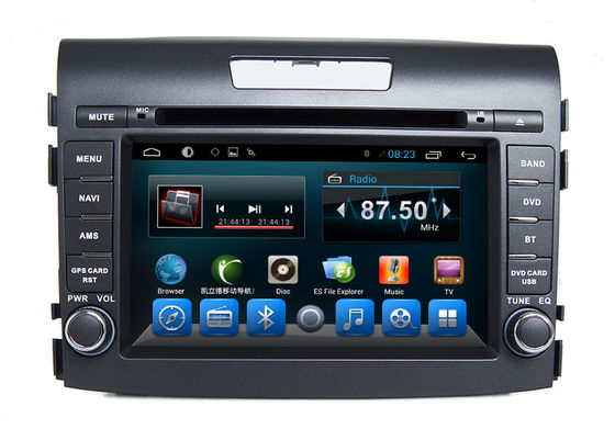 Cina Auto DVD GPS Multimedia Car Tv Dvd Player CRV 2012 Android Quad Core RDS Radio Player pemasok