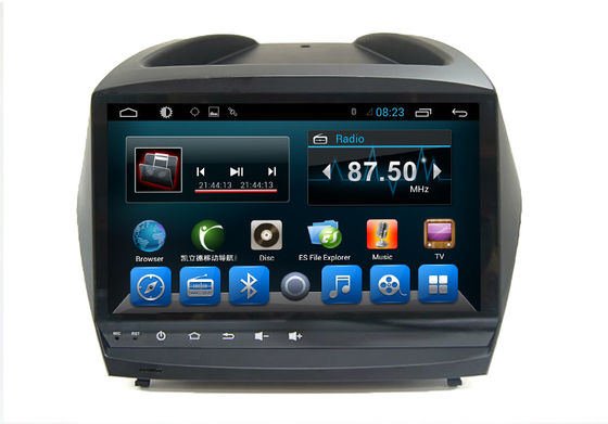Cina Android 4.4 Quad Core Car Dvd Stereo Player  IX35 2012 Vehicle GPS System pemasok