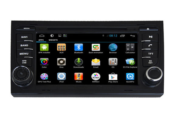 Cina 2 Din GPS Navigation Audi A4 Central Multimidia GPS Radio Stereo pemasok