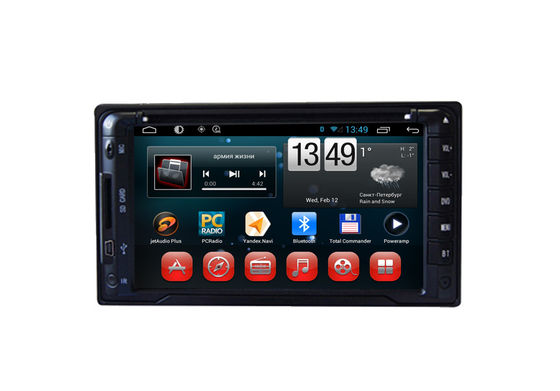 Cina Android Car 2-DIN Car Stereo Radio Navigation System For Vehicle Audio DVD Player pemasok