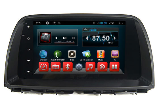Cina Mazda 2 Din Car DVD Central Multimidia GPS Radio System For CX-5 Android Touch Screen pemasok