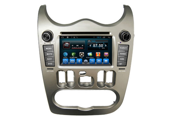 Cina Auto DVD Radio Player Car GPS Navigation System for  Logan with Usb GPS Wifi pemasok