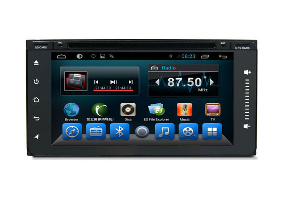 Cina Android 6.0 Car Dvd Player with gps navigation Toyota Headunit Multimedia System pemasok