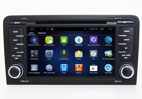 Cina Integrated Navigation System , Audi Car DVD Player GPS A3 S3 RS3 2005-2012 pemasok