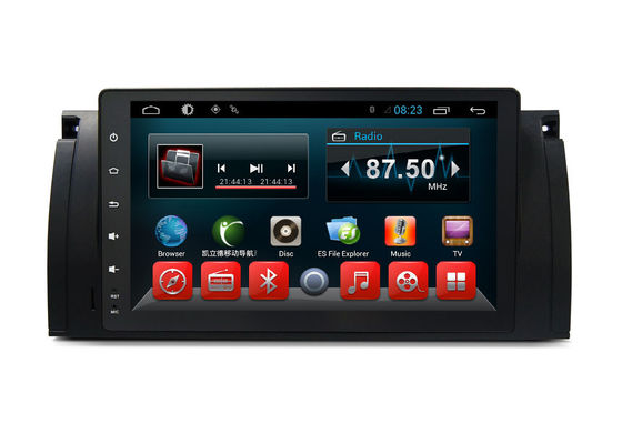 Cina Touchscreen 2 Din Android Car Navigation Video Multimedia BMW 5 Series X5 E38 E53 E39 pemasok