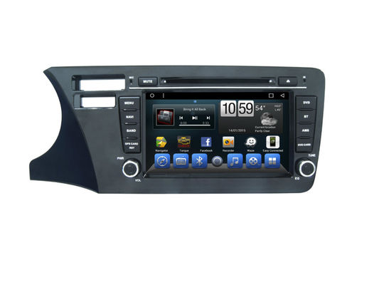 Cina Honda City Car Dvd Gps Multimedia Navigation System Support Mirrorlink IGO GOOGLE pemasok