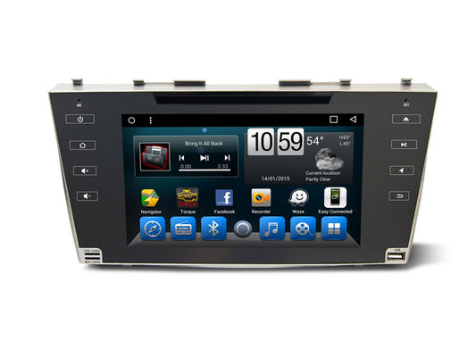 Cina Double Din Android 6.0/ 7.1 Car Dvd Gps Navigation For Toyota Camry , 8 Inch Full Touch Screen pemasok