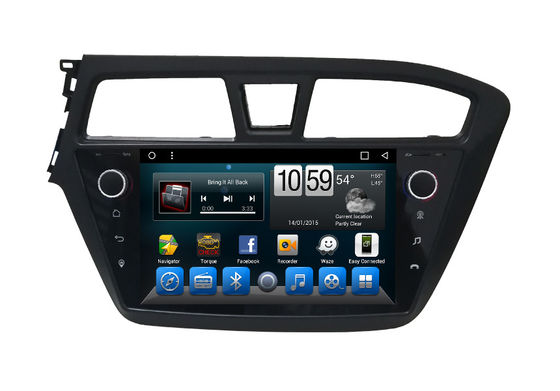 Cina Android 7.1 2 Din Car Radio Hyundai DVD Player Bluetooth GPS Head Unit for I20 pemasok