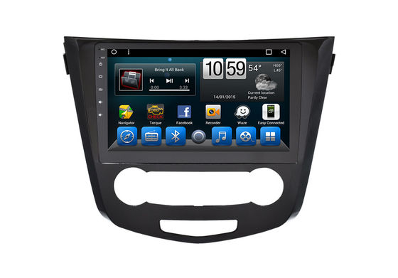 Cina Nissan Qashqai 10.1 Inch Stereo Car GPS Navigation System Built In Bluetooth pemasok