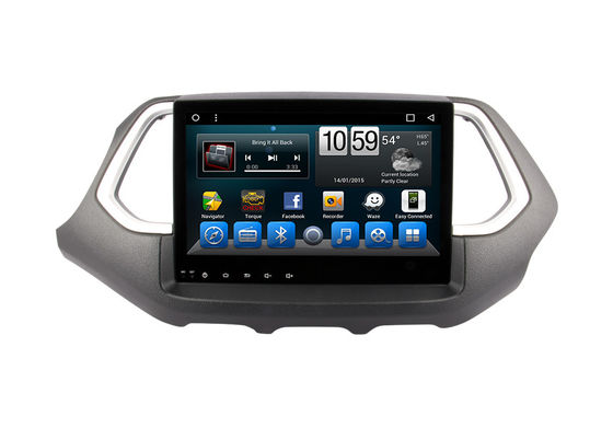 Cina 10.1 Inch TV Radio Mobil Sistem Navigasi GPS Capacitive Screen / Multi-Point Touch pemasok