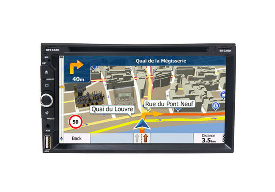 Cina 6.95 Inch In - Dash Sistem Navigasi Mobil Standar Bluetooth GPS Untuk Universal pemasok