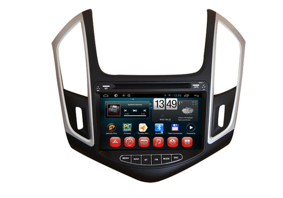 Cina Android Wifi 3G Chevrolet GPS Navigasi Mobil DVD Radio TV Stereo GPS BT SWC Untuk 2014 Cruze pemasok