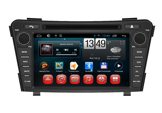 Cina Android GPS Hyundai I40 DVD Player Bluetooth Hands-free Menu RDS SWC TV Ibrani pemasok