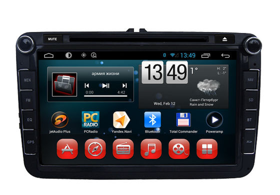 Cina VW Magotan Sagitar VW Polo Eos GPS navigasi sistem Android OS pemutar DVD pemasok