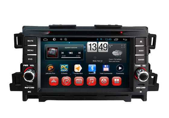 Cina Mazda CX-5 Mazda 6 DVD Player Mobil Android Sistem Navigasi GPS Bluetooth RDS pemasok