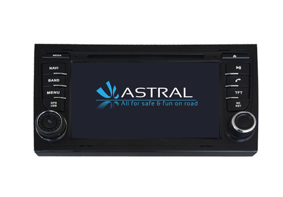 Cina RDS Central Multimidia GPS AUDI A4 DVD Player Sistem Navigasi Ibrani dengan Kontrol Roda Kemudi pemasok