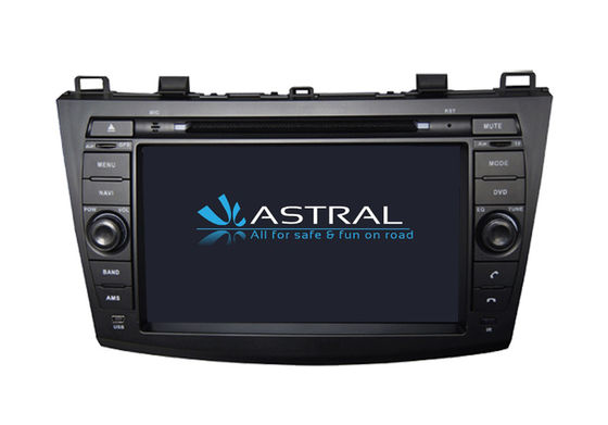 Cina Wince Central Multimidia GPS Mazda 3 Bluetooth Tangan Gratis DVD Navigasi iPod TV 3G pemasok