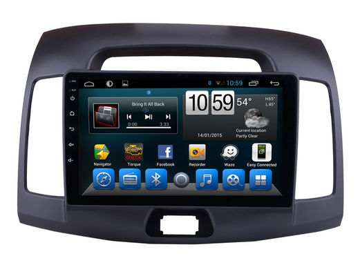 Cina WIFI Bluetooth Radio Android Car Media Player 9 Inch Hyundai Elantra 2007-2011 pemasok