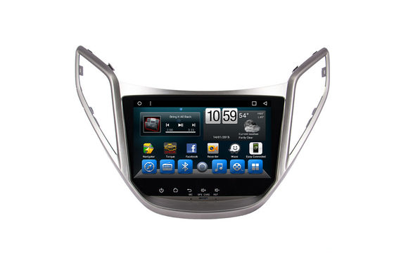 Cina GPS Multimedia Hyundai DVD Player Di Sistem Hiburan Mobil Radio HB20 2012-2018 pemasok