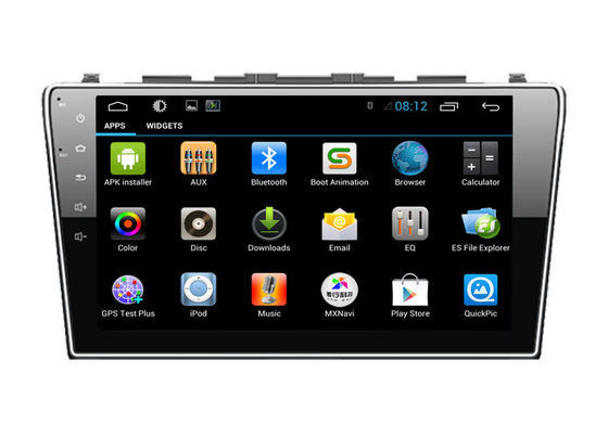 Cina Multimedia Player Honda Android Car GPS Navigation 10inch untuk CRV 2012 pemasok