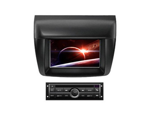 Cina Double din car dvd player with screen radio gps for mitsubishi l200 triton pemasok