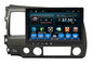 Double Din Radio Car PC Bluetooth Dvd Player Civic 2006-2011 Big Screen pemasok