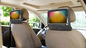 Universal Car Pillow Dual Headrest Dvd Player Untuk Mobil Hitam Beige Grey pemasok