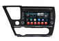 Kamera Masukan SWC Honda Sistem Navigasi Android Car DVD Player untuk 2014 Civic Sedan pemasok