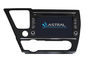 Kamera Masukan SWC Honda Sistem Navigasi Android Car DVD Player untuk 2014 Civic Sedan pemasok