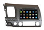 WIFI Civic Sisi Kiri Honda Sistem Navigasi Android OS Pemutar DVD dual Zona BT TV iPod 3G pemasok