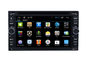 1080P video Double Din Car DVD Players Sistem Navigasi Android dengan DVD / VCD / CD / MP3 / MPEG4 pemasok