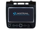 Auto Bluetooth DVD Player Touareg sistem navigasi dengan RDS / AM / FM / belakang pandangan kamera pemasok