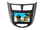 Zona Ganda DVD Player HYUNDAI Verna Accent Solaris Navigasi GPS Media TV BT Touch Screen pemasok