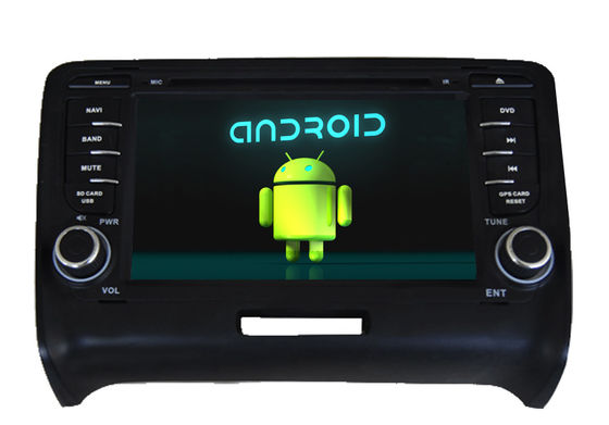 Cina Quad Core Audi Navigation System Central Multimedia With HD Resolution Capacitive Touch Panel pemasok