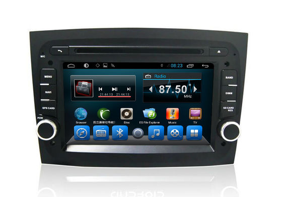 Cina In Dash Car Radio 2 Din Fiat Navigation System Doblo 2016 OBD Bluetooth WIFI SD pemasok