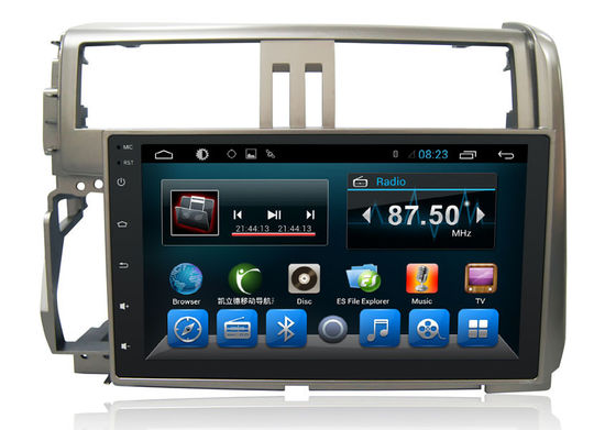 Cina Android 6.0 In Dash Car Stereo Toyota GPS Navigation Bluetooth Prado 2012 pemasok
