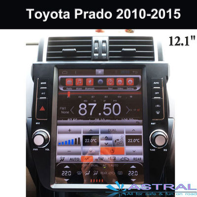 Cina Automotive Android Multimedia Kitkat Toyota GPS Navigation Tesla Touch Screen Prado 2010 2015 pemasok