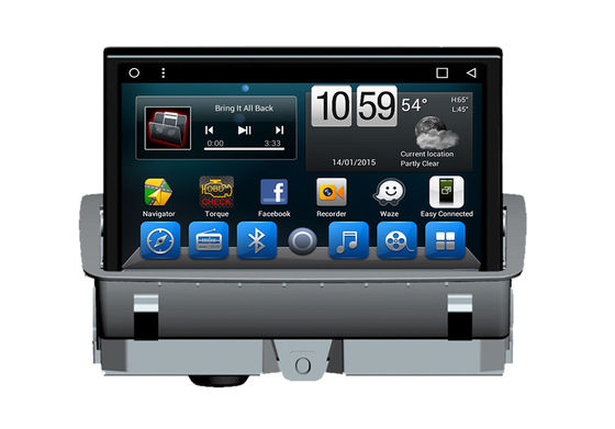 Cina In Dash Gps Auto Audi Q3 Car Multimedia Navigation System Bluetooth Octa Core pemasok