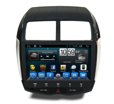 Cina Android Car Radio Stereo Bluetooth ASX RVR MITSUBISHI Navigator pemasok
