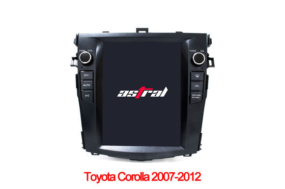 Cina 9,7 Inches Toyota Corolla 2012 Layar Vertikal Sistem Din Navigasi Tunggal Din Dengan Dash Link pemasok
