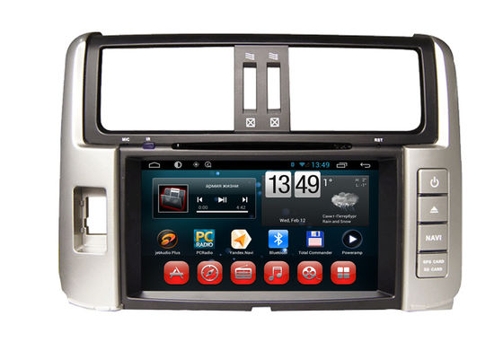Cina Toyota Prado 2012 GPS DVD player Android 4.1 sistem navigasi untuk mobil di dasbor pemasok