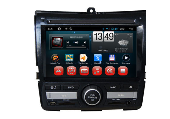 Cina 1080P HD Video City 2011 Honda navigasi sistem mobil Multimedia Navigator dengan korteks A9 CPU pemasok