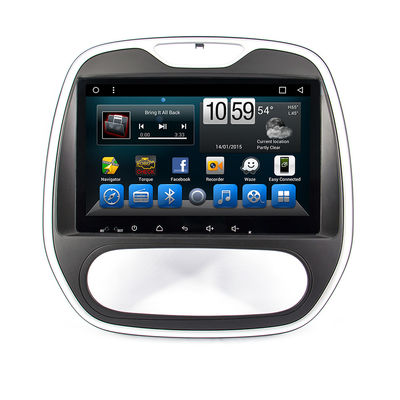 Cina Renault Captur Sistem Navigasi Kendaraan Infotainment Android Autoradio 9 Inch pemasok