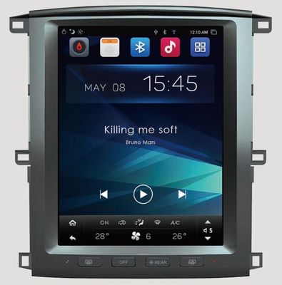 Cina Sistem GPS Navaigasi Android Infotainment TOYOTA Land Cruiser 100 12.1 Inch pemasok